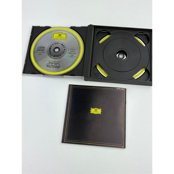 Vtg Anton Bruckner Symphonie No. 8 Philharmoniker Karajan 2 CD Set Promotion DGG - Picture 10 of 13